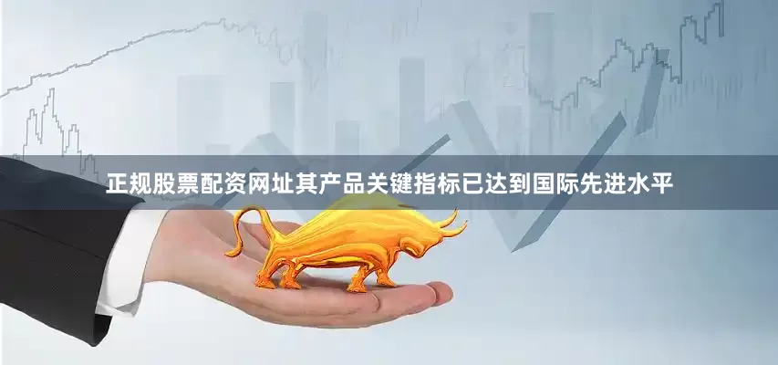 正规股票配资网址其产品关键指标已达到国际先进水平